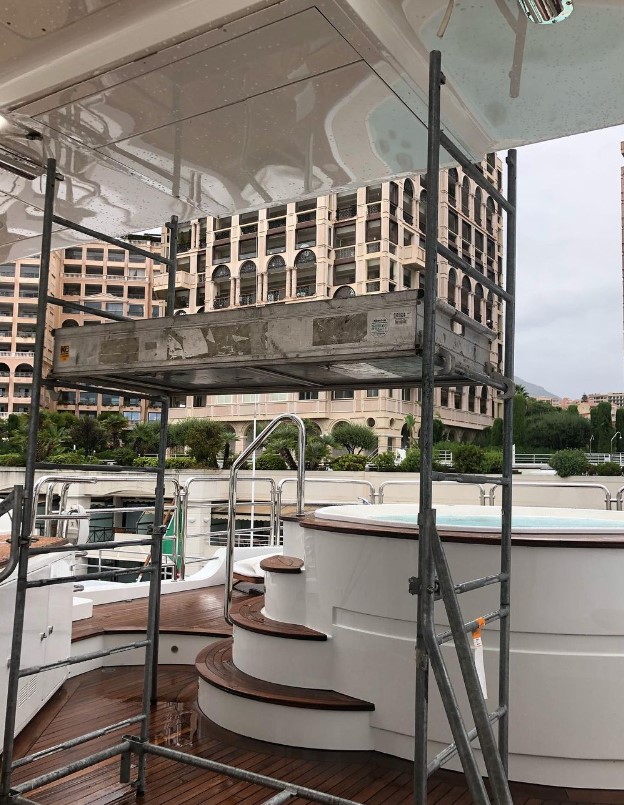 Riparazione di un sollevatore Ulisse Rotor Marine da soffitto a Cap D’Ail